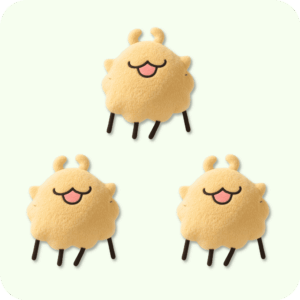 Flea Plush 3PCS